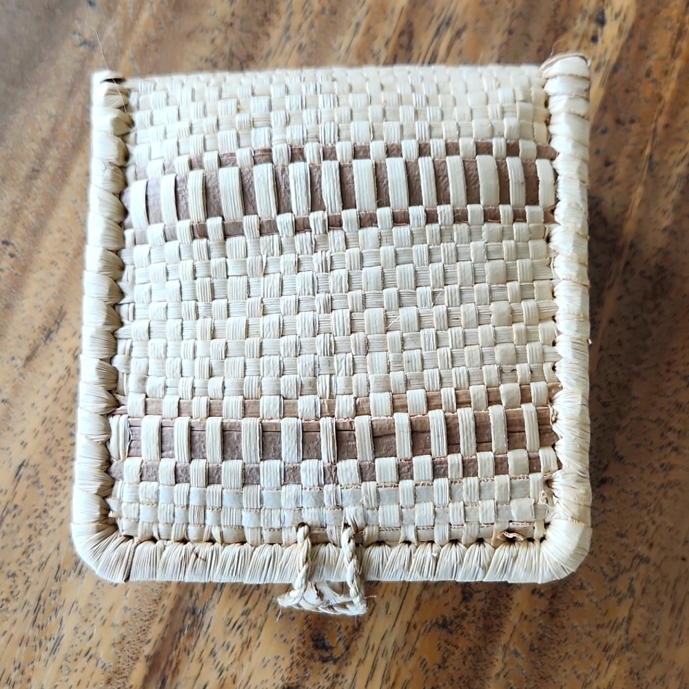 Hand Woven New Zealand Grass basket